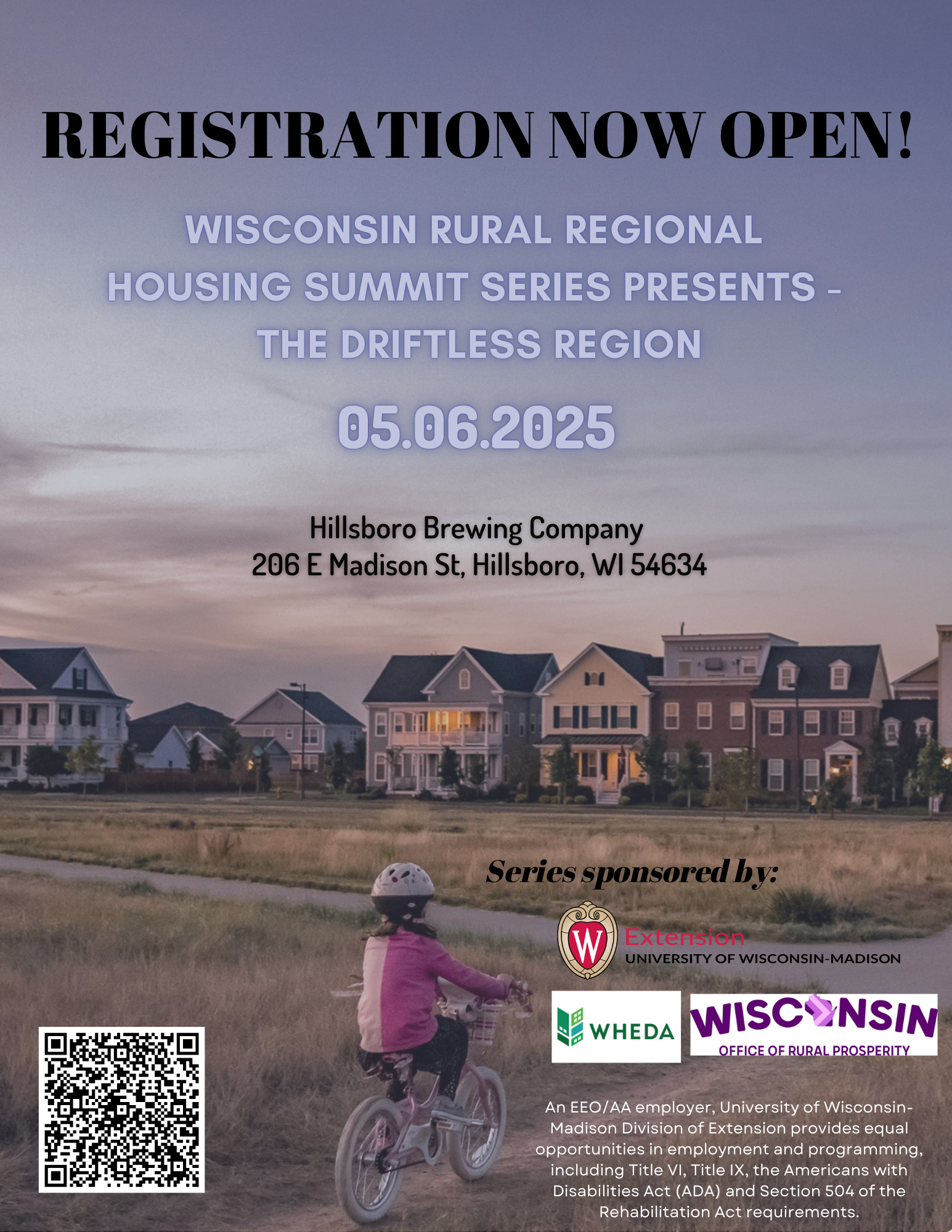Wisconsin Rural Regional Housing Summit Series Presents: The Driftless Region
